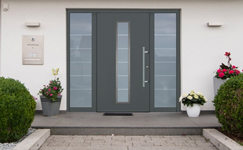 Aluminum doors